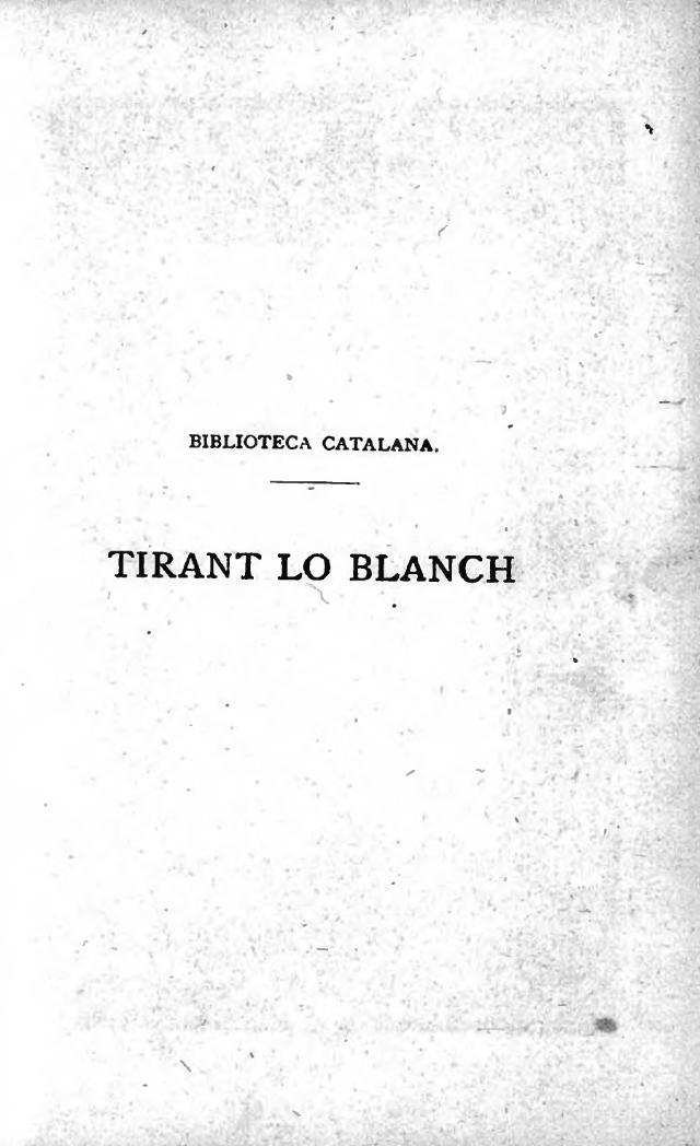 Tirant lo Blanc - Viquipèdia, l'enciclopèdia lliure