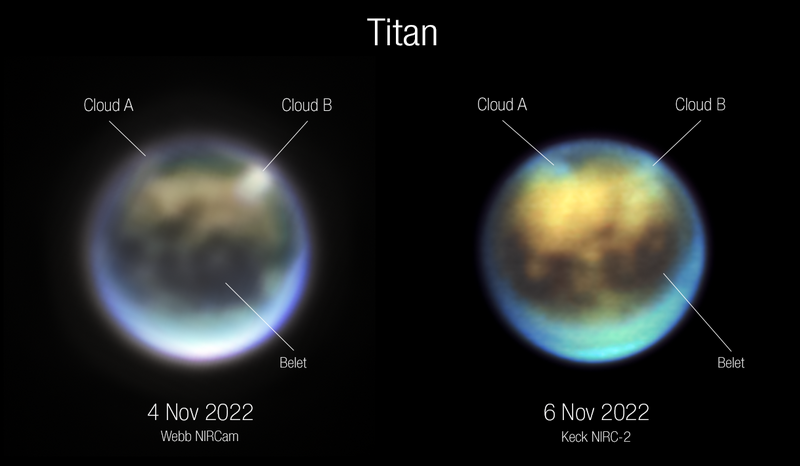File:Titan clouds by NIRCam and Keck NIRC-2 (2022-11-04,06 annotated).png