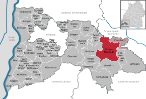 Poziția localității Titisee-Neustadt