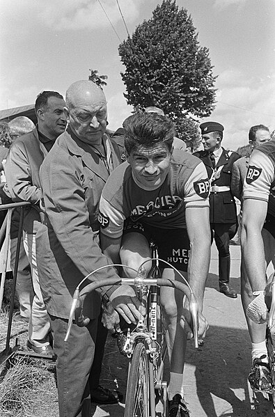 Poulidor at the 1966 Tour de France