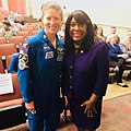 Tracy Caldwell Dyson and Terri Sewell