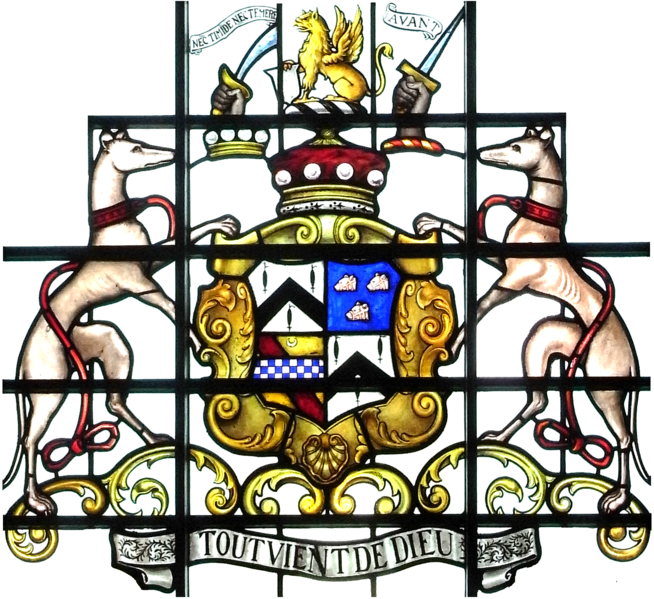 File:Trefusis HeraldicAchievement BictonHouse Devon.png