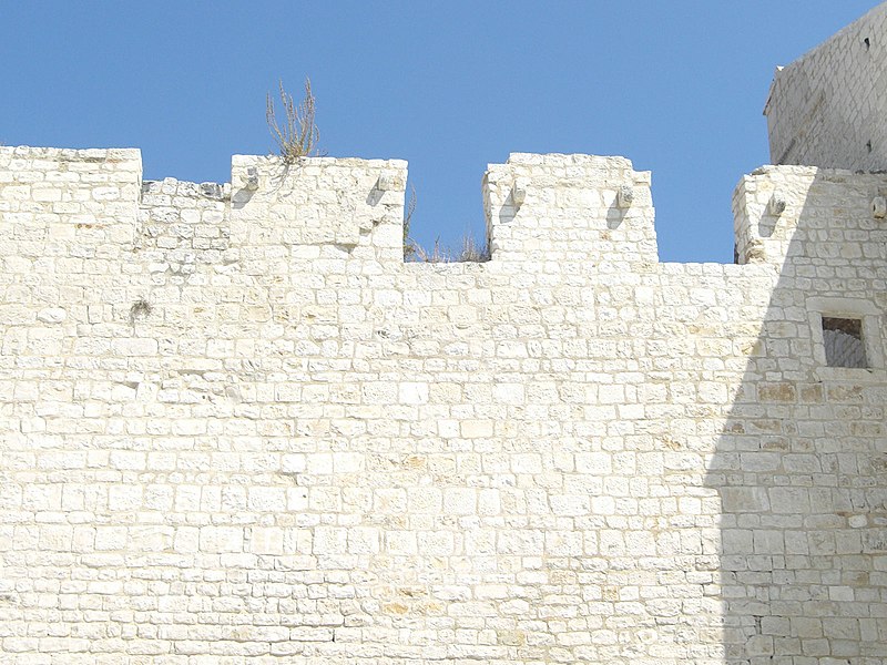 File:Trogir old town walls.jpg