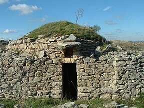 Ein altes Trullohaus im Nationalpark