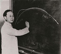 Qian Xuesen, PhD 1939, co-founder of JPL, "Father" of Chinese rocketry