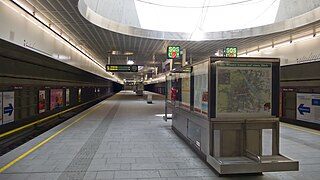 <span class="mw-page-title-main">Messe-Prater station</span> Vienna U-Bahn station