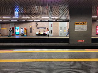 <span class="mw-page-title-main">Uruguaiana Station</span> Subway station in Rio de Janeiro