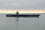 USS Enterprise (CVN-65) returning from her last deployment 2012