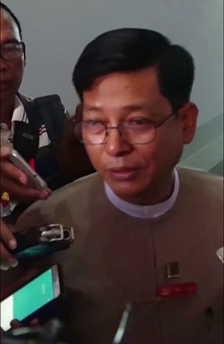 <span class="mw-page-title-main">Zaw Htay</span> Burmese politician (died 2022)