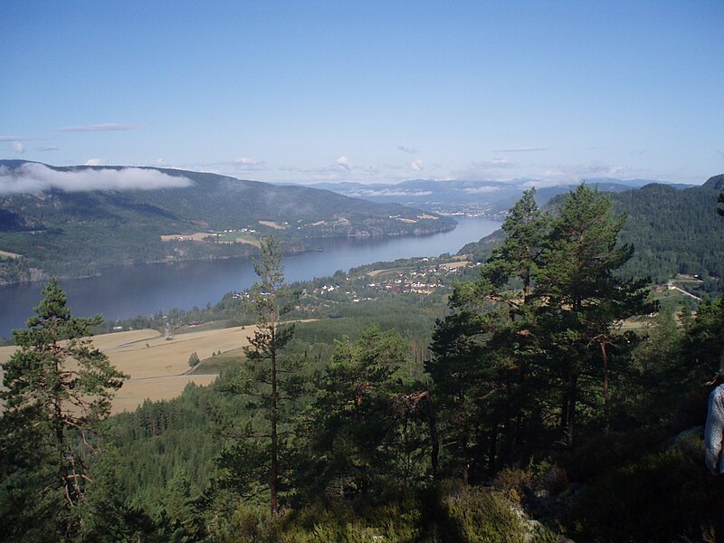 File:Utsikt over Hjuksebø mot Notodden.JPG