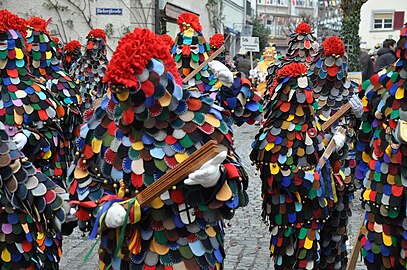 Шествие Блэцлебю на карнавале в Линдау (2016)