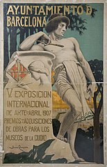 V Exposicio Internacional d'Art. Abril de 1907