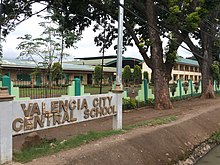 Valencia City Central School, largest elementary school in the city in terms of enrollment Valencia City Central School.jpg