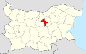 Locatie van Veliko Tarnovo