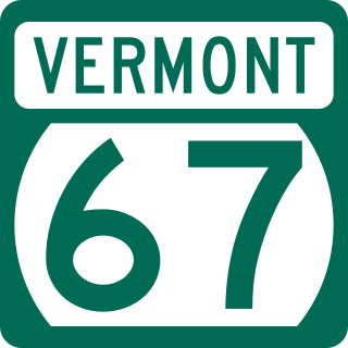 <span class="mw-page-title-main">Vermont Route 67</span> State highway in Bennington County, Vermont, US