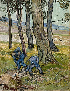 <i>The Diggers</i> (Van Gogh) 1889 painting by Vincent Van Gogh