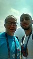Me and Jimmy Wales
