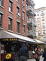 This photo is of Wikis Take Manhattan goal code F19, Life Cafe.