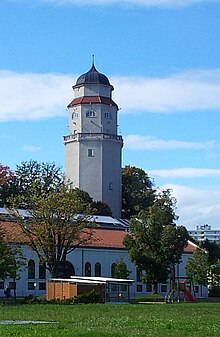 Der Freisinger Wasserturm ging 1906 in Betrieb