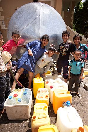 Water crisis in sana'a.jpg