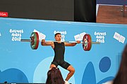 Deutsch: Gewichtheben bei den Olympischen Jugendspielen 2018; Tag 2, 10. Oktober 2018; Jungen 62 kg English: Weightlifting at the 2018 Summer Youth Olympics at 8 October 2018 – Boys' 62 kg