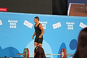 Deutsch: Gewichtheben bei den Olympischen Jugendspielen 2018; Tag 2, 10. Oktober 2018; Jungen 62 kg English: Weightlifting at the 2018 Summer Youth Olympics at 8 October 2018 – Boys' 62 kg