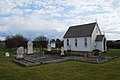 White hills Uniting Church, on the road from Ben Lomond National Park to Launceston, Tasmania, Australia