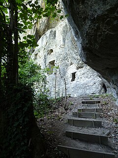 Wichenstein Castle cave castle ruin in Oberriet