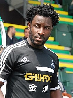 Bony a Swansea City színeiben 2013-ban