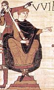 King William I depicted in the Bayeux Tapestry. William1.jpg