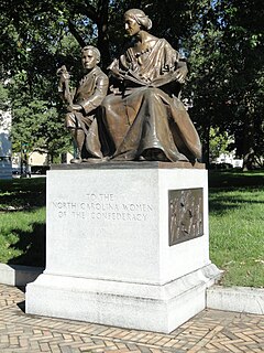 <i>Monument to North Carolina Women of the Confederacy</i> Monument in Raleigh, North Carolina, U.S.