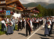 La banda Wurzelkapelle-Schramml di Valle San Silvestro