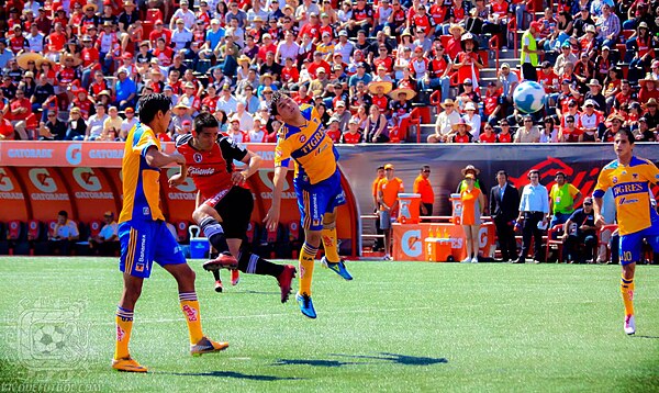 Tigres against Xolos de Tijuana in 2011