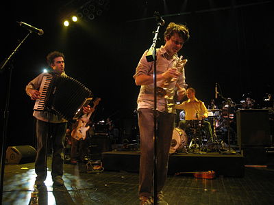 Zach Condon at the Brooklyn Academy of Music in 2009