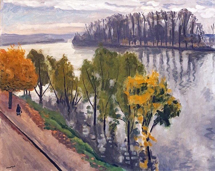 File:(Albi) La seine à la Frette en Automne (1938-39) - Albert Marquet MTL.inv312.jpg