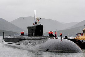 Submarino K-550 "Alexander Nevsky" proyecto 955 "Borey"