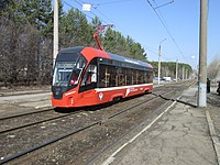 Tram "Lionok" a Izhevsk.jpg