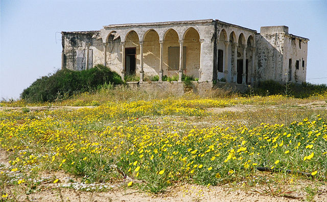 Old house on the hill above the kibbutz