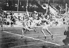 400 metre final. 1912 Athletics men's 400 metre final2.JPG