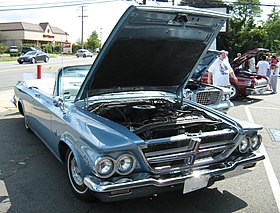 1964 Chrysler 300 K айырбасталатын blue.jpg