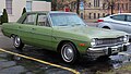 1973 Dodge Dart Custom 4-Door Sedan, front right view