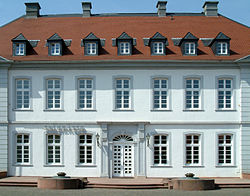 View from the east (main facade)