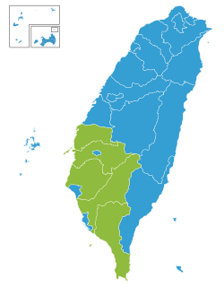 Vote leader in county-level districts. 2008ROCPresident.svg