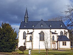 20100302 000000 Wanfried kath. Kirche aus Süd