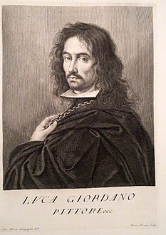 I. D. Campiglia, R. Pazzi, Autoportrait de Luca Giordano.
