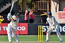 Mooney during the Womenʼs Ashes Test, 2017