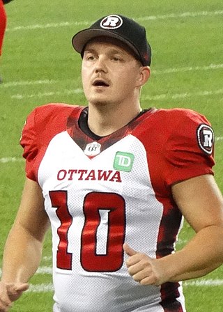 <span class="mw-page-title-main">Lewis Ward (Canadian football)</span> Professional Canadian football placekicker