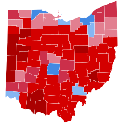 2022 United States House of Representatives Elections in Ohio by county.svg