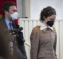 Emhoff (right) and her brother Cole (left) at the 59th Presidential Inauguration on January 20, 2021 210120-D-WD757-1323 (50861239076) (cropped).jpg