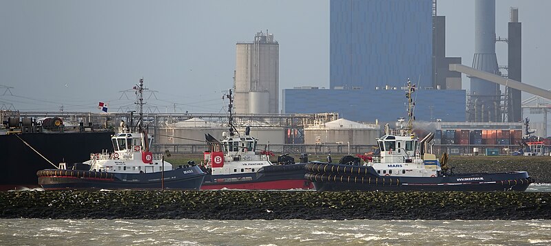 File:3 tugboats and small part of Boasteel Evolution (49518504996).jpg